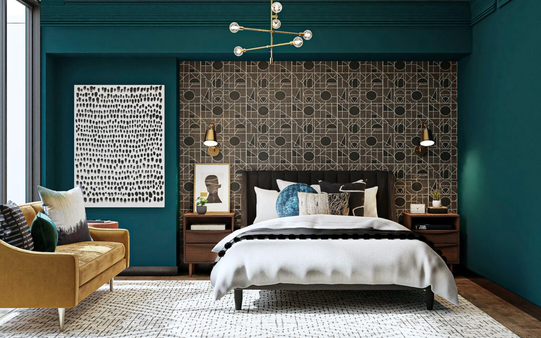 Modne tapety do sypialni – tradycyjny sposób na niebanalną aranżację intymnej przestrzeni